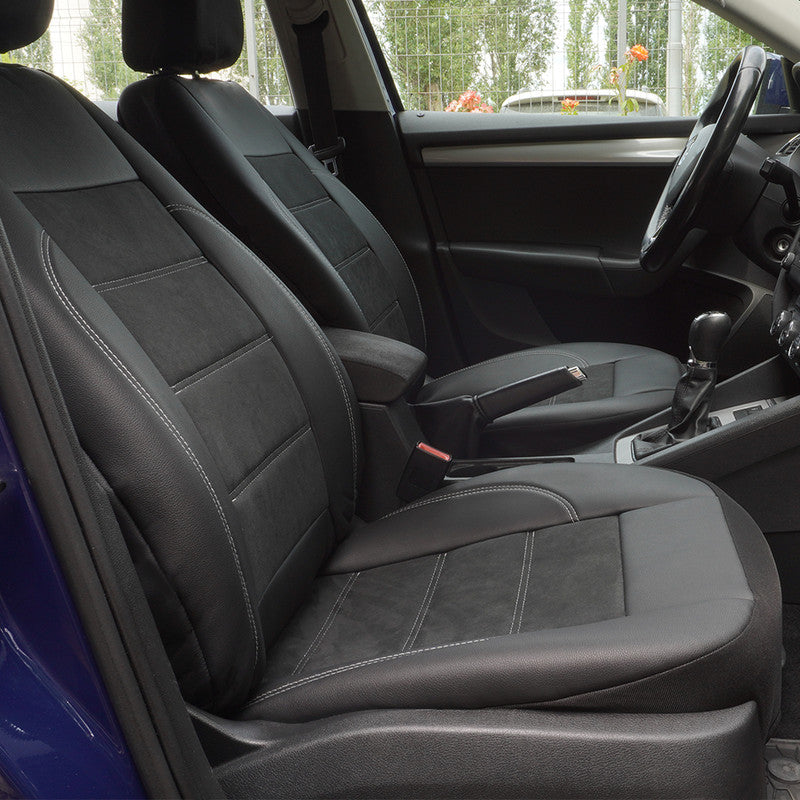 Set Huse Scaune Auto Exclusive Leather & Alcantara